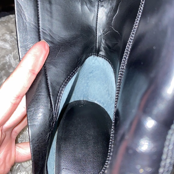 Nine West Leather Heeled Ankle Boots - Picture 10 of 13